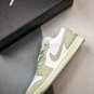 jordan 1 low shaggy green suede fn5214-131