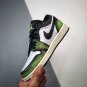 jordan 1 low wear-away black green dn3705-003
