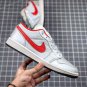 jordan 1 low white red da4668-001