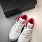 jordan 1 low white red with mismatched insoles