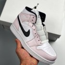 jordan 1 mid ‘barely rose’ white pink black