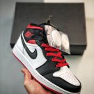 jordan 1 mid ‘black toe’ whitegym red-black dq8423-106