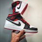 jordan 1 mid &acirc;��black toe&acirc;�� whitegym red-black dq8423-106