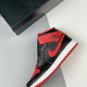 jordan 1 mid &acirc;��bred&acirc;�� blackwhitefire red dq8426-060