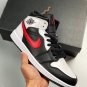 jordan 1 mid &acirc;��chicago&acirc;�� blackchile red-white