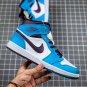 jordan 1 mid &acirc;��hornets&acirc;�� blue lagoongrand purplewhite