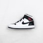 jordan 1 mid &acirc;��reverse black toe&acirc;�� white black red
