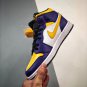 jordan 1 mid &acirc;��lakers&acirc;�� dark concordtaxi-white-black dq8426-517
