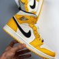 jordan 1 mid &acirc;��lakers&acirc;�� yellow white purple