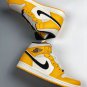 jordan 1 mid &acirc;��lakers&acirc;�� yellow white purple