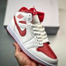 jordan 1 mid “reverse chicago” whitepomegranate