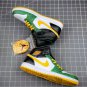 jordan 1 mid &acirc;��sonics&acirc;�� gorge greenuniversity gold-white-black
