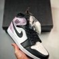 jordan 1 mid &acirc;��tie-dye&acirc;�� blackwhiteamethyst wavebleached coral