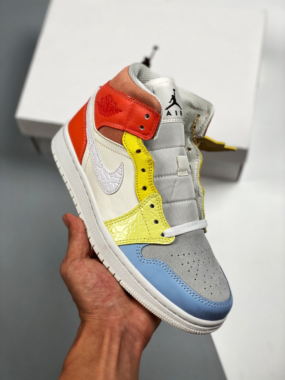 jordan 1 mid &acirc;��to my first coach&acirc;�� dj6908-100