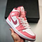 jordan 1 mid “valentines day” coral chalkdesert berry-white dq8423-616