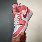 jordan 1 mid &acirc;��valentines day&acirc;�� coral chalkdesert berry-white dq8423-616