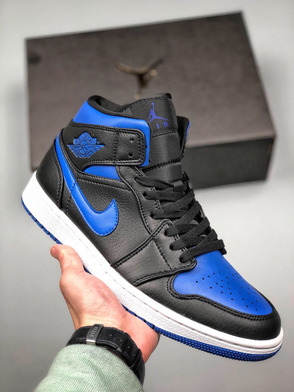 jordan 1 mid &Atilde;&cent;&Acirc;�&Acirc;�royal black blue&Atilde;&cent;&Acirc;�&Acirc;� on