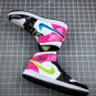 jordan 1 mid black pink patent leather