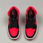 jordan 1 mid blackhot punch bq6472-600 on