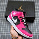 jordan 1 mid blackwhite-pinksicle