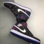 jordan 1 mid blackwhite-rush violet-black on