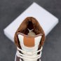 jordan 1 mid brown fleece do6699-200