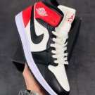 jordan 1 mid light orewood brownnewsprint-bright crimson