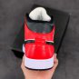 jordan 1 mid light orewood brownnewsprint-bright crimson