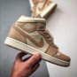 jordan 1 mid light tan suede fj3448-200
