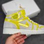 jordan 1 mid lx off-whiteopti yellow-white