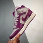 jordan 1 mid magentalight greywhite bq6472-501