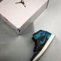 jordan 1 mid metallic turquoiseblack bq6472-009 on