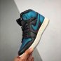 jordan 1 mid metallic turquoiseblack bq6472-009 on