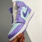 jordan 1 mid purple aqua blue 554724-500