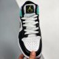 jordan 1 mid purple teal green 554725-175