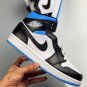 jordan 1 mid royal black white