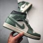 jordan 1 mid sailanthracite-jade smoke bq6472-130