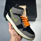 jordan 1 mid se craft “halloween” black light olive fd6817-003