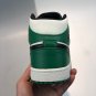 jordan 1 mid se pine greensail-black on