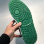 jordan 1 mid se pine greensail-black on