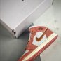jordan 1 mid se red stardustwhite fb9892-670