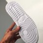 jordan 1 mid triple white 554724-109 on
