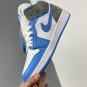 jordan 1 mid university blue grey dx9276-100