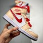 jordan 1 mid whitecardinal redlight curry 554724-201