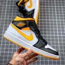 jordan 1 mid whitelaser orange-black cv5276-107