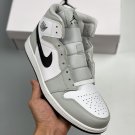 jordan 1 mid whitelight smoke grey bq6472-015