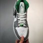 jordan 1 mid whitelight smoke greypine green