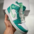 jordan 1 mid whitemarine green dv2229-300