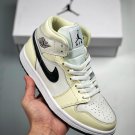 jordan 1 midcoconut milkblack-white bq6472-121