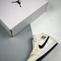 jordan 1 midcoconut milkblack-white bq6472-121